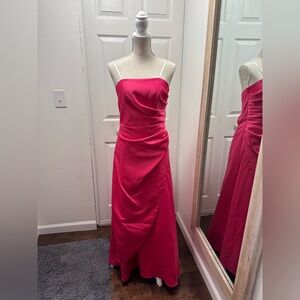 Long formal dress. Worn once. Dry cleaned.